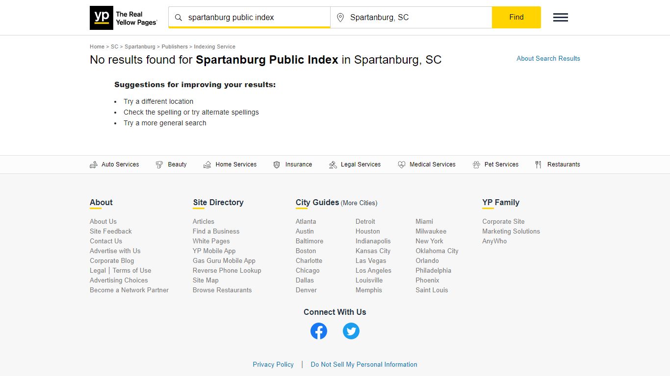 Spartanburg Public Index in Spartanburg, SC - Yellow Pages